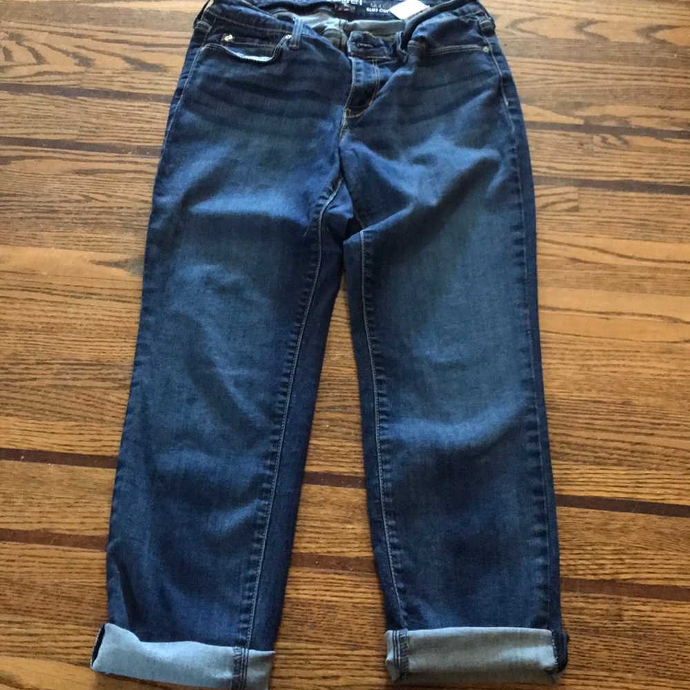 Levi’s denizen stretch stretch crop ankle jeans